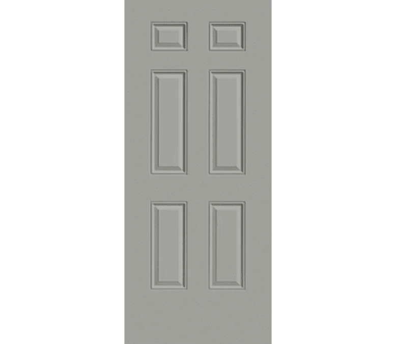 Wilmette 6 Panel Steel Entry Door