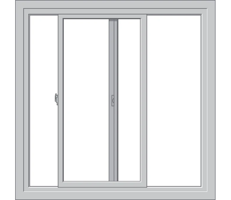 Wilmette Pella Hurricane Shield Series Vinyl Sliding Window